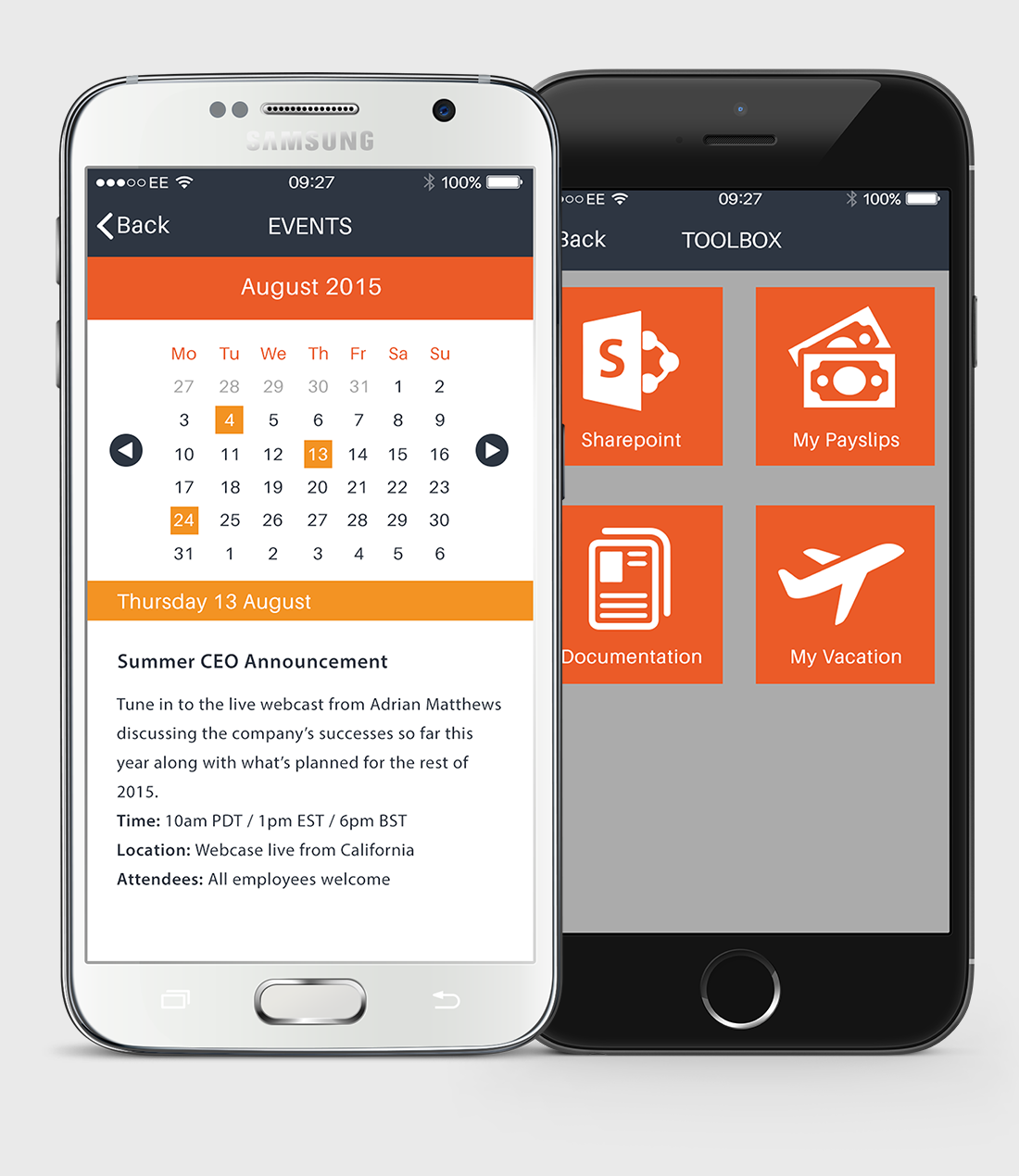 StaffConnect Events & Toolbox StaffConnect Events & Toolbox